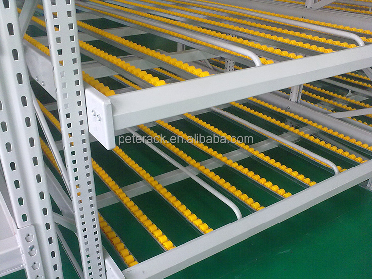 Storage system automatic tall shelf selective steel used pallet running racking