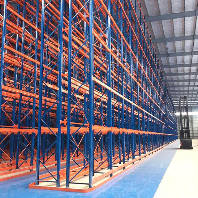 Peterack heavy duty warehouse pallet racking system double deep Warehouse Shelves With Mesh Racks