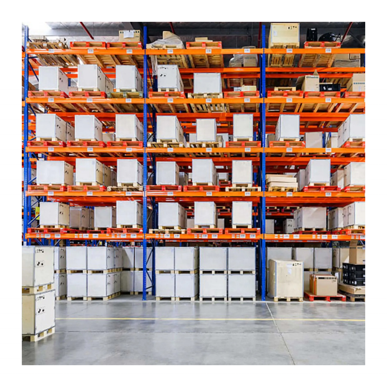 High Quality Customized Warehouse Shelves Racks Metal Storage Heavy Duty Pallet Shelving Steel Stacking Racks & shelves