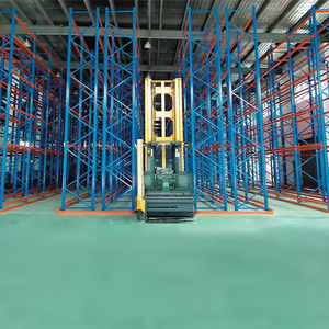 Peterack heavy duty warehouse pallet racking system double deep Warehouse Shelves With Mesh Racks