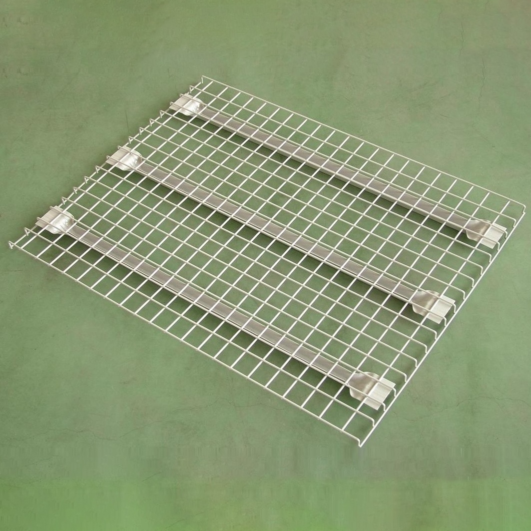 High quality Metal Storage deck Pallet Containers Galvanized Industrial Wire Mesh Decking for Warehouse