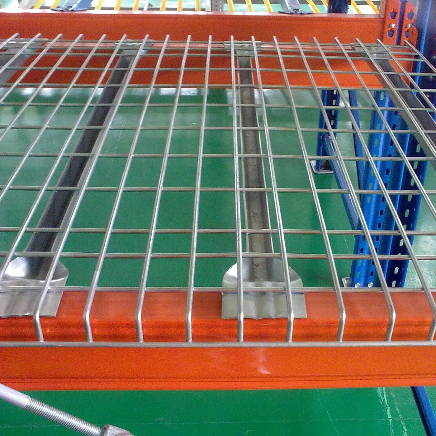 Storage Racking Mesh Topple Peterack Flared Channel Galvanized Heavy Duty Warehouse Storage Pallet ...