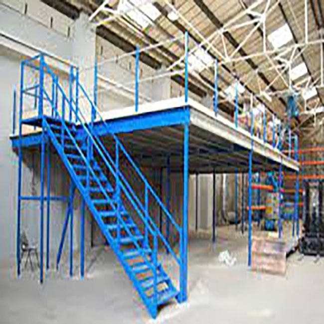 Mezzanine style racking selective pallet racks warehouse storage heavy duty pallet racking multi--tier racking system