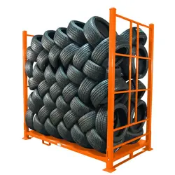 Peterack adjustable tyre racks system tire stacking shelves warehouse storage medium Duty Metal Shelving Industrial