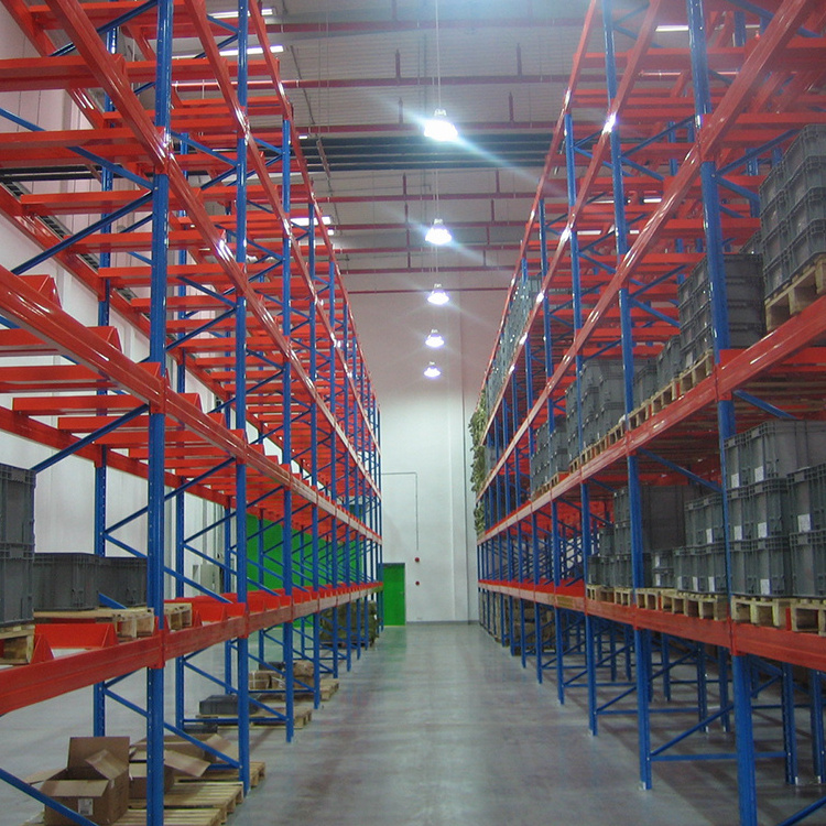 warehouse industrial storage shelving metal steel heavy duty pallet racks bolt steel pvc pipe rack