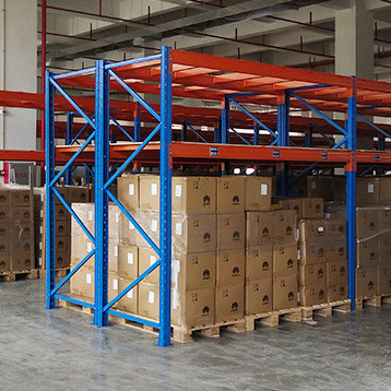 Peterack high quality PVC Heavy Duty Pallet Racking System Selective Steel Warehouse Shelving