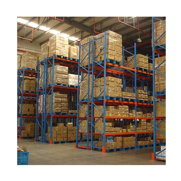 Customized Industrial Metal Warehouse Racks Stacking Heavy Duty Shelving Storage High Loading Pallet Rack Shelf