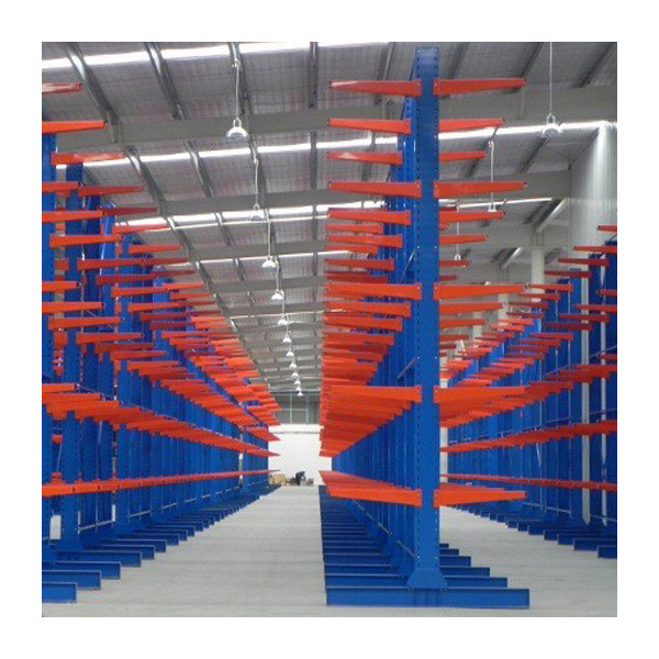 Safety Heavy Loading Cantilever Shelf Shelving Racking PVC Pipe Roll Out Stacking Racks Shelves industrial Steel hanging Pallet