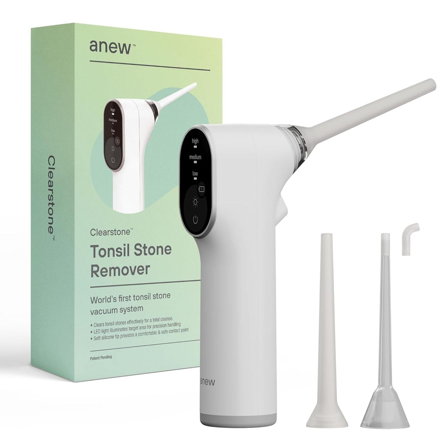 Electronic Vacuum Tonsil Stone Remover kit