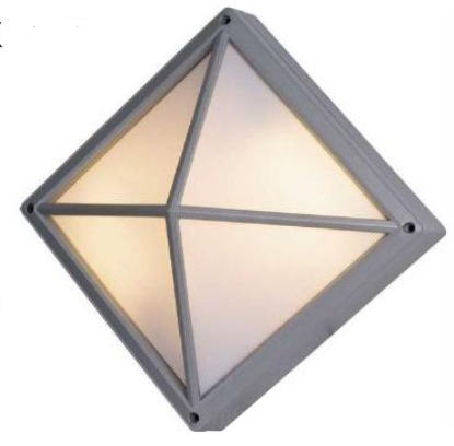 Outdoor waterproof IP65 square  Lamp OXFORD E27 G24 LED ceiling wall  light