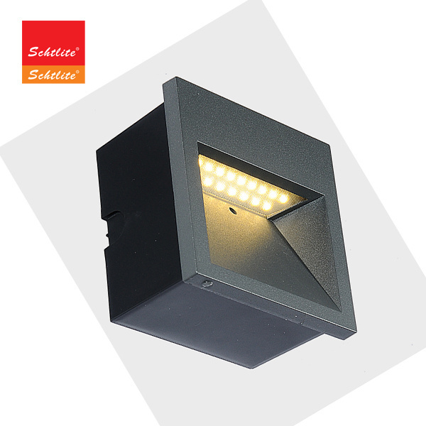 Aluminum Waterproof BBOX Led Recessed Wall Light