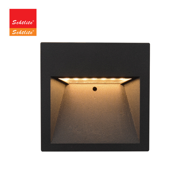 Aluminum Waterproof BBOX Led Recessed Wall Light