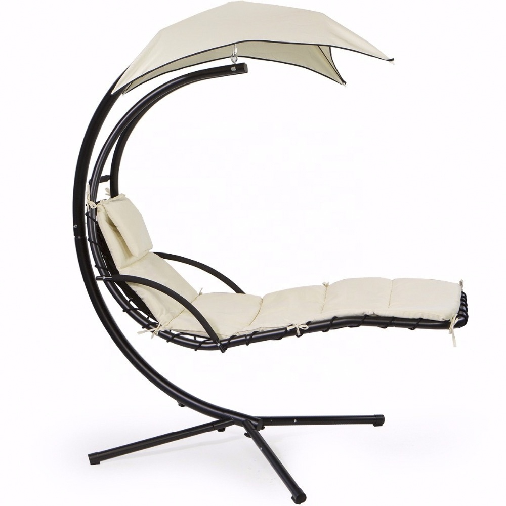 Original Hanging Chaise Lounger Chair Air Porch Swing Hammock Chair Canopy Dream Helicopter Chair