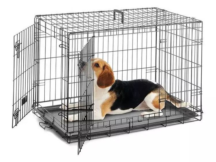 Wholesale China Stackable Stainless Steel Dog Cages for pets