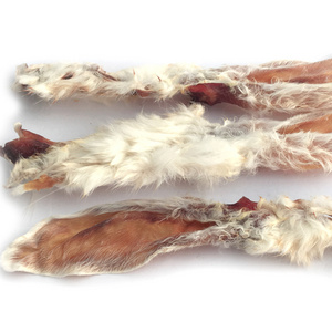 Rabbit Ear dog treats chicken jerky pet food factory   100% pet snack supplier