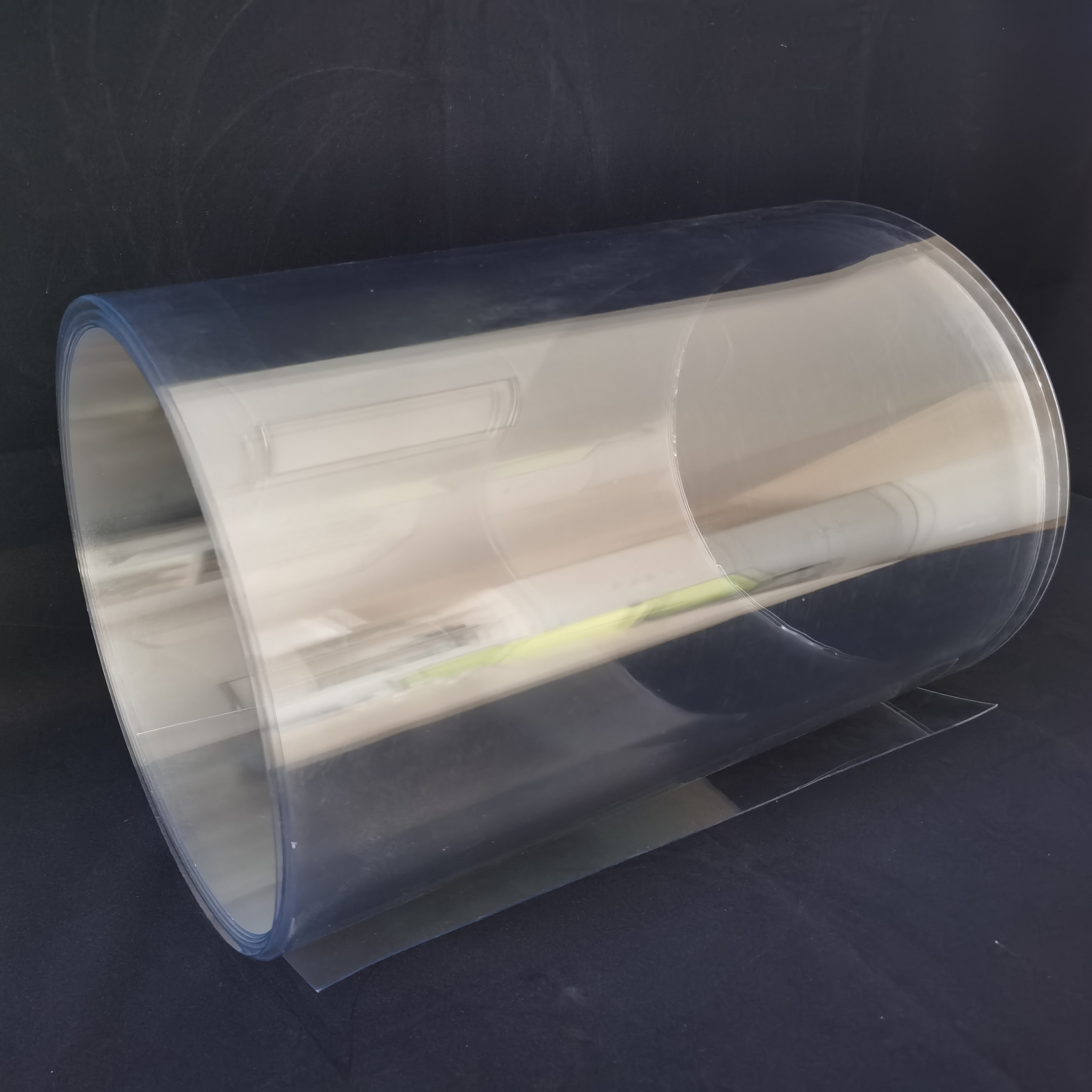 0.3mm Glossy RPET film clear PET rigid sheet for thermoforming  plastic clamshell