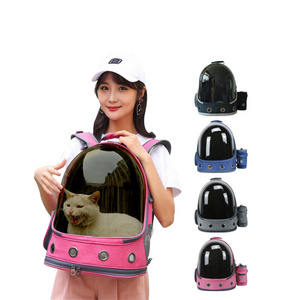 Hot selling space capsule bubble travel cat pet hiking dog backpack carrier