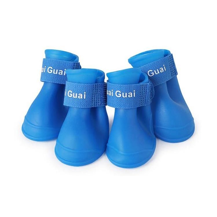 Hot sale silicone non-slip and waterproof dog rain shoes