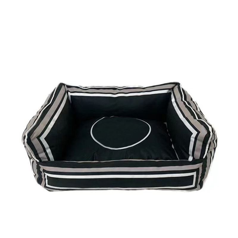 Wholesale luxury designer brand Pet dog bed high -end fashion dog sofa cat nest