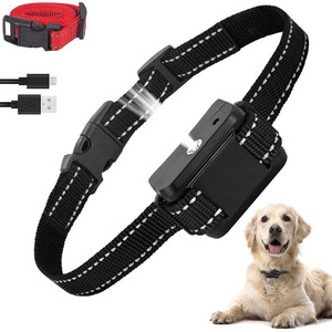 Pet Dog Spray Training Collar Rechargeable Waterproof Anti Bark Collar No Shock Humane Bark Stop Training