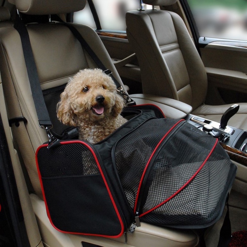 OEM ODM Expandable Pet Carrier For Small Dogs Cats Soft Sided Crate Airline Approved Kennel Car Travel Bag Multifunction Carrier