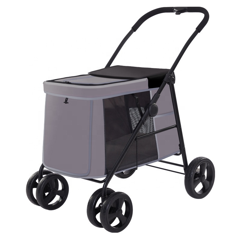 Pet Dog Stroller And Pet Trailer for Small And Medium Dogs,Heavy-Duty Pet Strollers,Premium Dog Buggies with 4 wheels