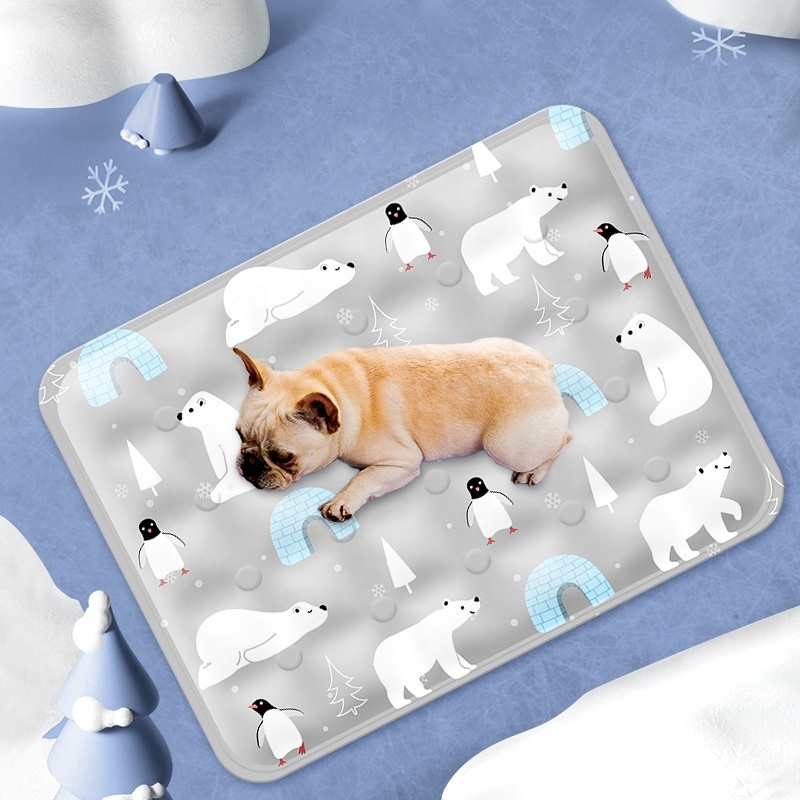 Hot Whether  Pet Cooling Mat Cool Pad Comfortable Cushion Bed Blanket for pet