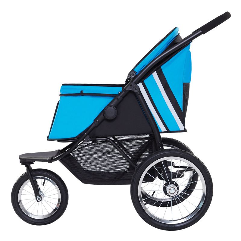 Wholesale pet trolley carrier with wheels Pet Strollers Used Pet Stroller Large Dog Cat Pram