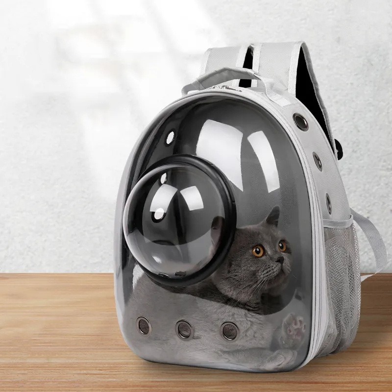 Bubble Cat Carrier Backpack Space Capsule Pet Cat Bags  Transparent Dog Cat Backpack