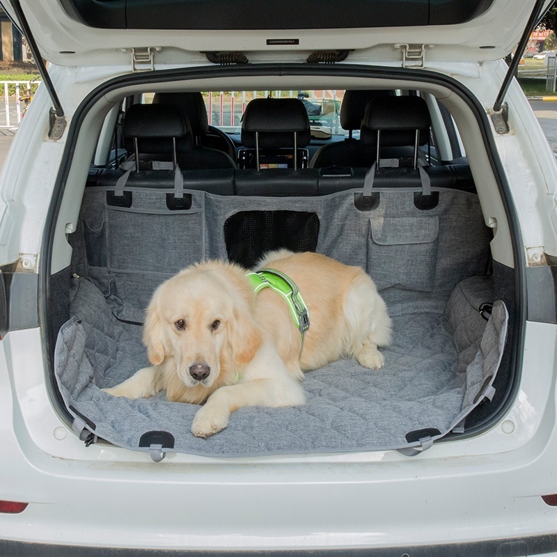 Factory Home Car Pet Cushion Pet Car Seat Covers Backseat Dog Cat Car Seat Cover for Black Seat