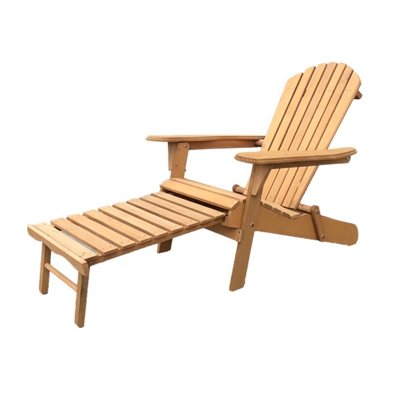 Wooden Outdoor Folding Adirondack Chair