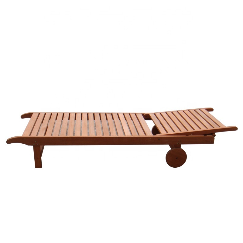 outdoor wooden beach cheap chaise lounge patio deck sling chair