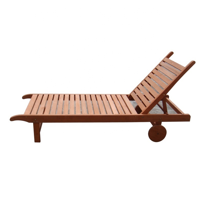 outdoor wooden beach cheap chaise lounge patio deck sling chair