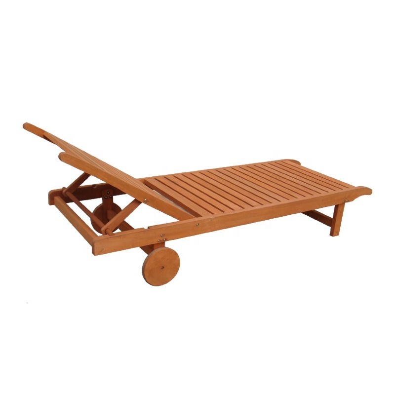 outdoor wooden beach cheap chaise lounge patio deck sling chair