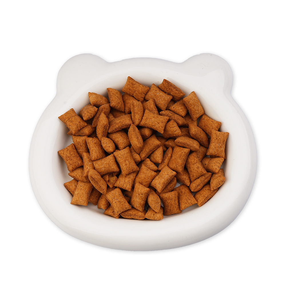 Private Label Pet Food Cats Crispy Bite Snack Yummy Tuna Flavor Cat Biscuits