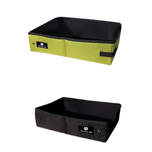 Travel Cat Litter Box Foldable  Outdoor Portable Litter Box