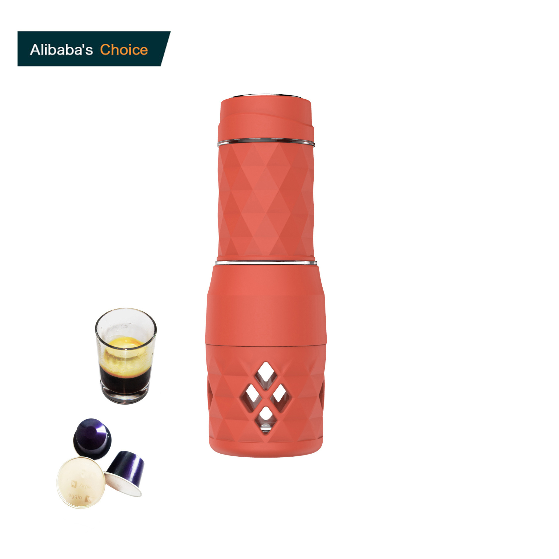 Portable Automatic Travel Drip Capsule Portable Coffee Espresso Machine  Portatiles Mini Portable Coffee Maker