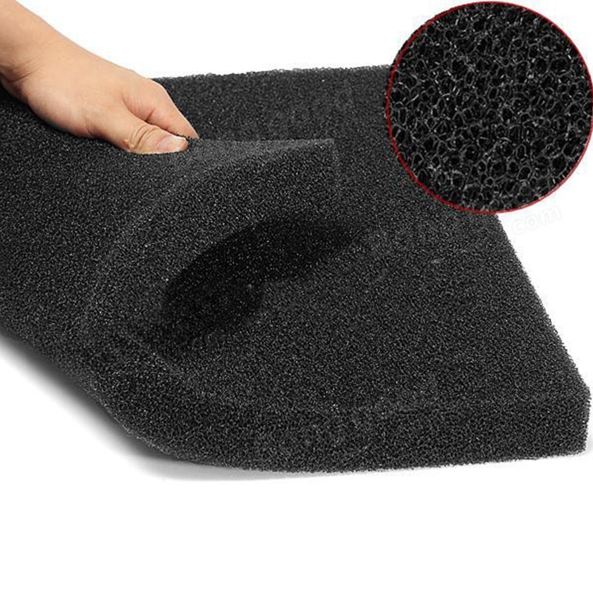 3pcs Aquarium Bio Sponge Filter Media Fish Tank Cartridge Filter Foam Pad Inserts Sponge Filter Pad, Cut to Size