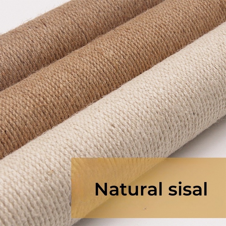 DIY cat scratch post Cat Scratching Replacement Posts Natural Sisal Scratcher Perch Interactive Toys Furniture Accessories