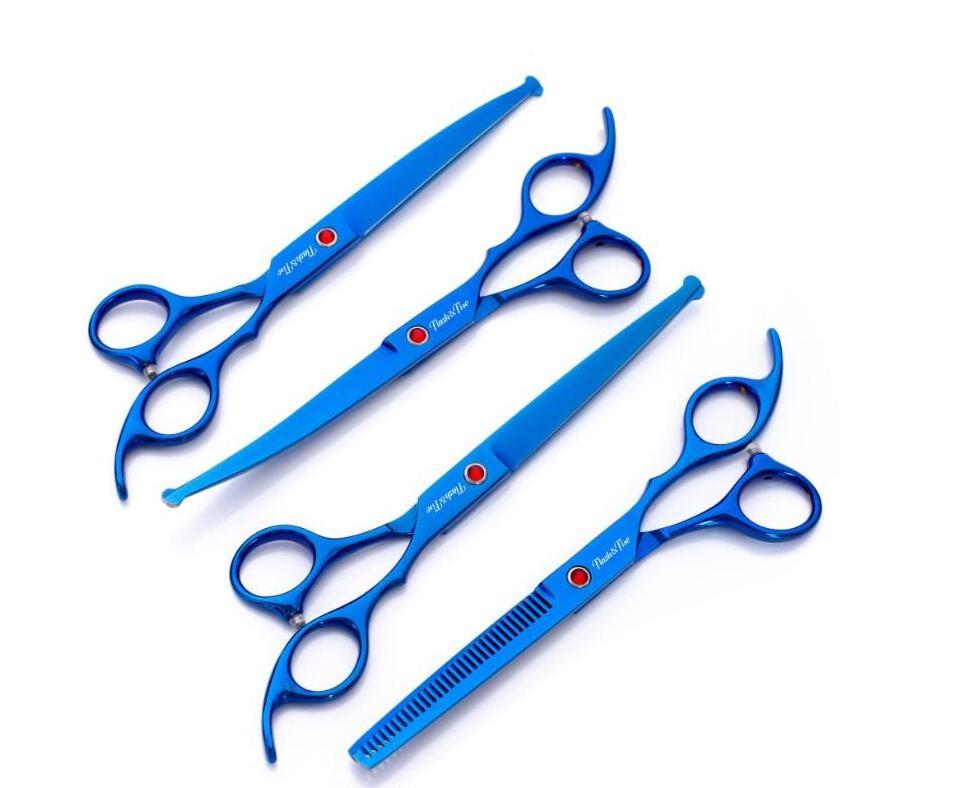 Beauty Pet Hairdressing Scissors Flat Shear Pet Grooming Special Scissors Set