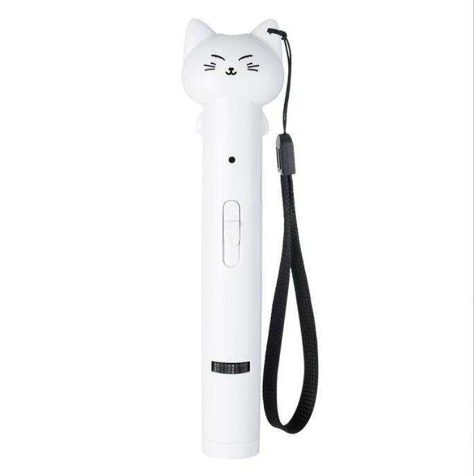 Hot selling cat laser pointer USB charging cat stick toy artifact cat toy