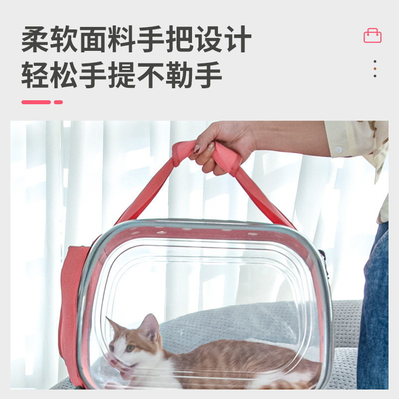 New Portable Space Capsule Cat Carriers Bag Wholesale Pets' Travel Bags Pet Carriers Travel Products