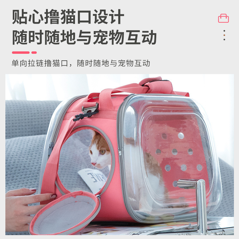 New Portable Space Capsule Cat Carriers Bag Wholesale Pets' Travel Bags Pet Carriers Travel Products