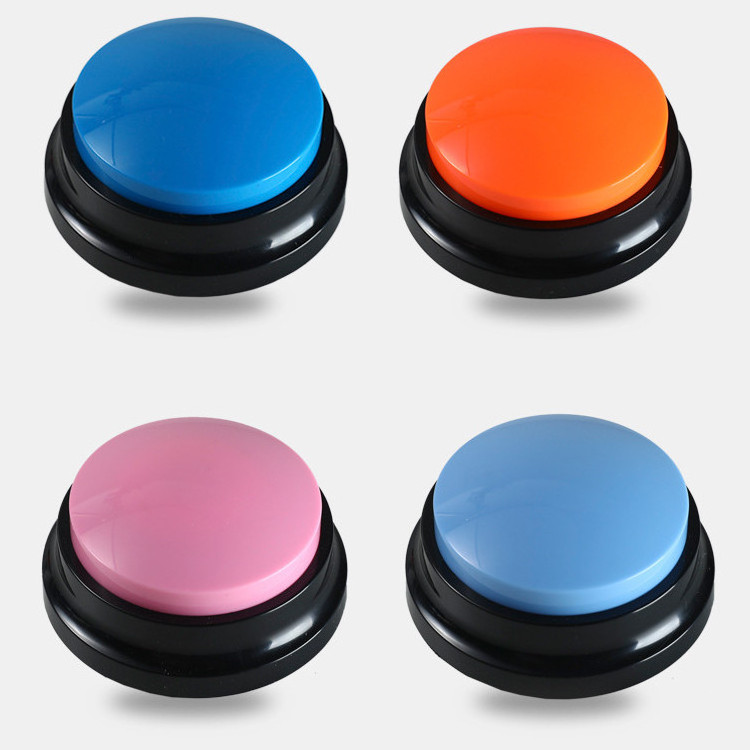 Luminous Recording Dog Button Talking Buttons For Dogs Training Dog Communication Button