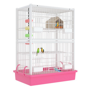 Iron Bird Cage Large Wholesale Stainless Steel Bird Cage Squirrel House Parrot Cage