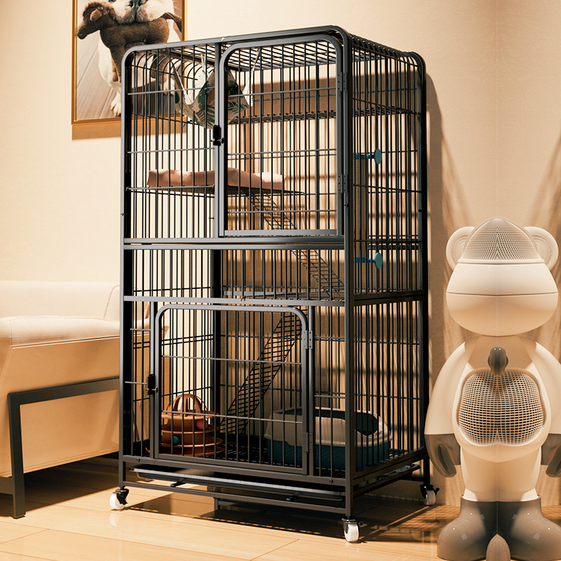 Cat Cage House Big Space Cat Villa Cage Luxury 5 Layers Large Cat Cages