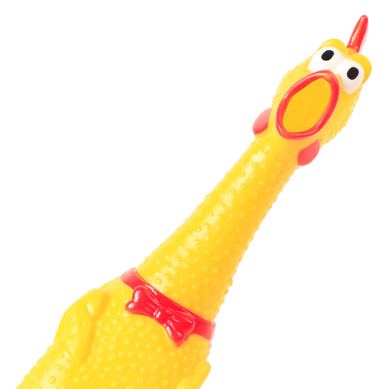 Screaming Squeaky Chicken Dog Toy Funny Dog Latex Toy Pet Chew Toys