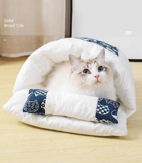 New Arrival Cat Sleeping Bag Pet Warm Winter Bed Small Dog Bed