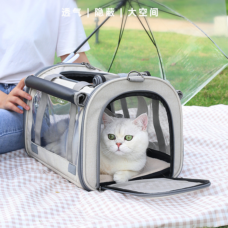 High Quality Pet Sling Bag Oxford Cloth Cats Pet Carriers Breathable Portable Cat Carry Bag