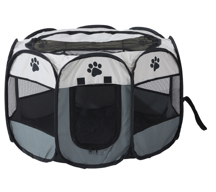 Good Quality Oxford Cloth Scratch Resistant Pet Tent House Collapsible Dog Cage